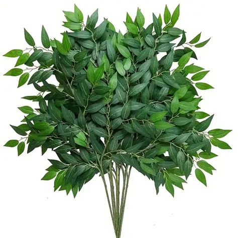 Temu | Explore the Latest Clothing, Beauty, Home, Jewelry & More Italian Ruscus Greenery, Ruscus Greenery, Hanging Greenery, Green Centerpieces, Italian Ruscus, Easter Party Decor, Faux Floral Arrangement, Different Shades Of Green, Hanging Flowers