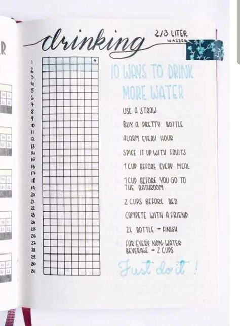 Water Bullet Journal, Bullet Journal Water Tracker, Bullet Journal Mental Health, Bullet Journal 2022, Journal Hacks, Journal Mood Tracker Ideas, February Bullet Journal, Boulet Journal, Mood Tracker Ideas