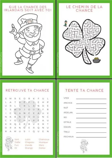 5 activités pour les enfants à la Saint-Patrick - The Fun Master St Patrick Party, Leprechaun Gold, Party Game Ideas, Fete Saint Patrick, St. Patrick’s Day, St Pats, Game Ideas, Kids Ideas, Saint Patrick