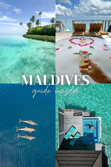 Comment voyager aux Maldives pas cher ? La réponse est dans notre article ! 😉 #voyage #maldives #asie #destination #travel #vacances #plage #resort #dauphin #trip #paysage Les Maldives, Maldives Tourist Places, Maldives Excursions, Aesthetic Maldives, Maldives Budget Travel, Maldives Culture, Honeymoon Aesthetic, Honeymoon Maldives, Maldives Aesthetic