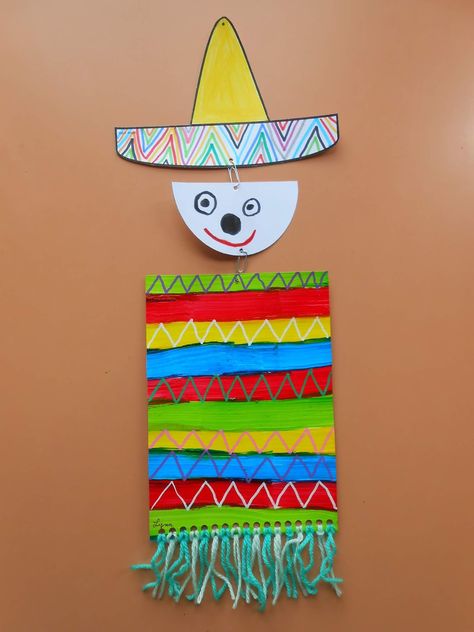 Hispanic Heritage Activities For Kids, Mexico Crafts, 100 Day Of School Project, Theme Carnaval, School Age Activities, Summer Art Projects, Mexican Party Decorations, Mother's Day Activities, Mexican Party Theme