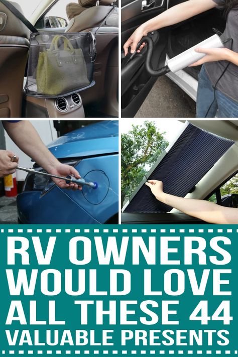 Gifts For Rv Owners, Rv Cleaning, Rv Vehicle, Tv Hacks, Rv Gifts, Rv Repair, Mobile Living, Portable House, Car Gadgets