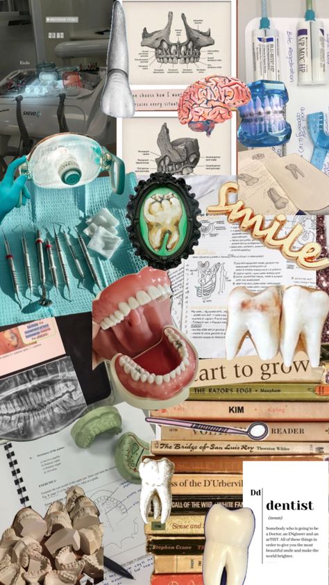 #dentist #odontology Dental Wallpaper, Dentist Art, Dental Hygiene Student, Dental World, Dental Decay, Strong Teeth, Dental Aesthetics, My Dream Job, Kedokteran Gigi