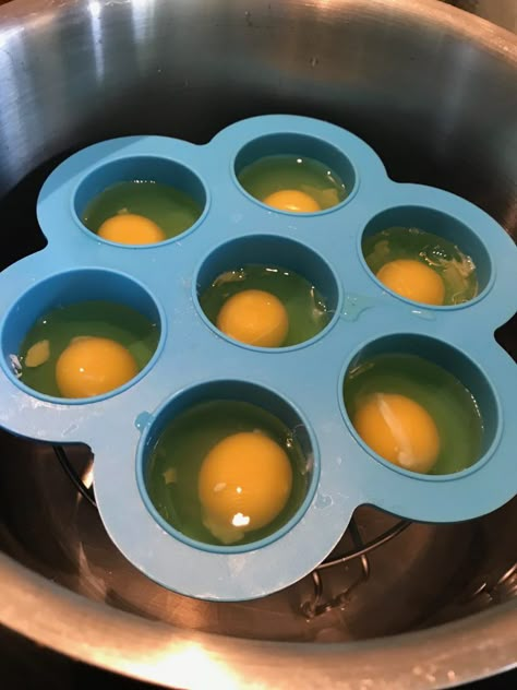 Egg Mold Recipes, Instant Pot Hard Boiled Eggs, Mold Recipes, Instant Pot Breakfast, Instant Pot Ideas, Power Pressure Cooker, Egg Bites Recipe, Electric Pressure Cooker Recipes, Ninja Foodi Recipes