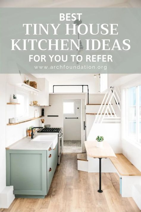 Best 30+ Tiny House Kitchen Ideas For You To Refer 2024 Tiny One Wall Kitchen Ideas, Very Small Kitchen Ideas Tiny Houses, Tiny Home Kitchen Ideas Layout, Tiny Kitchen Design Layout, Tiny House Kitchen Ideas Layout, Tiny Home Kitchen Layout, Tiny Kitchen Ideas Layout, Tiny Home Kitchen Ideas, Tiny House Kitchens