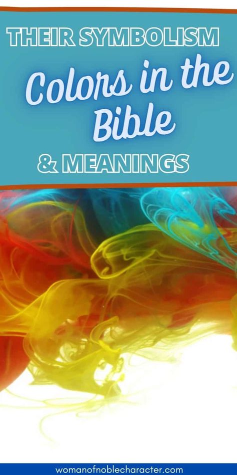 Discover the profound meanings behind colors in the Bible! 📖✨ Dive into the symbolism and spiritual significance of hues like red, blue, purple, and more. Learn how each color represents themes such as royalty, purity, and redemption. Perfect for Bible study enthusiasts and those curious about the hidden messages in scripture. Colors In The Bible, Meaning Of Colors, What Colors Represent, Blacks In The Bible, Bible Meaning, Christian Woman Encouragement, Psalm 68, Bible Guide, Spiritual Disciplines