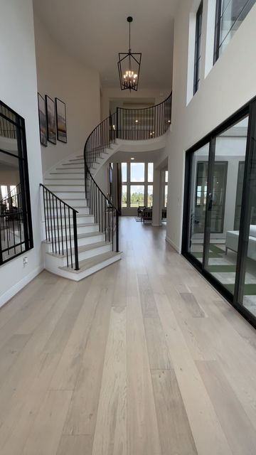 Medditerean Homes, Houston Homes Interiors, Texas Houses Interior, Texas Homes Interior, Luxury Homes Dream Houses Interior Bedrooms, Big Hallway Ideas, Dream Mansion Interior, Texas Home Exterior, Modern Texas Home