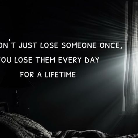 Grieving Moms Forever on Instagram: "You Don’t Just Lose Someone Once…  You lose them over and over, sometimes many times a day. When the loss, momentarily forgotten, creeps up, and attacks you from behind. Fresh waves of grief as the realization hits home, they are gone. Again.  You don’t just lose someone once, you lose them every time you open your eyes to a new dawn, and as you awaken, so does your memory, so does the jolting bolt of lightning that rips into your heart, they are gone. Again.  Losing someone is a journey, not a one-off. There is no end to the loss, there is only a learned skill on how to stay afloat, when it washes over.  Be kind to those who are sailing this stormy sea, they have a journey ahead of them, and a daily shock to the system each time they realize, they are Donna Ashworth, Bolt Of Lightning, Lose Someone, Stormy Sea, Lost Time, Losing Someone, Open Your Eyes, Be Kind, Sailing