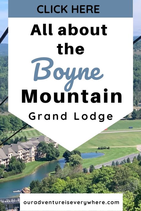 If you are heading north to visit Boyne Mountain (or one of the nearby towns of Petoskey, Harbor Springs, etc.), then you’ll want to consider staying at Boyne Mountain Grand Lodge. This all-about Boyne Mountain Grand Lodge review will give you all the details you need to enjoy the property! #boynemountain #michigantravel #hotelreview Boyne Mountain, Cabin Makeover, Sundance Mountain Resort, New Hampshire Ski Resorts, Boyne Mountain Resort, Vermont Ski Resorts, Ski Village, Great Wolf Lodge Grand Mound, Spa Weekend