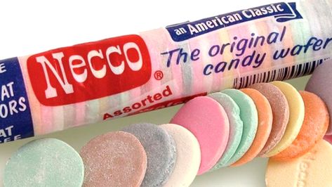 Daily Curio #1544: DON'T GO, Necco! Necco Wafers, Old School Candy, Old Candy, Popular Candy, Penny Candy, Food Candy, Nostalgic Candy, Old Country Stores, Classic Candy