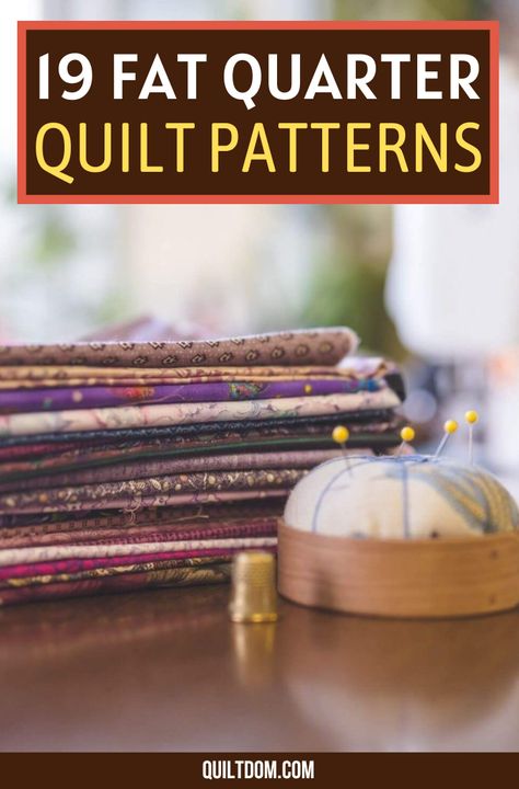 Discover a collection of 19 free fat quarter quilt patterns that will inspire your next quilting project. From traditional to modern designs, these patterns are perfect for using up your fat quarter stash. Simple Quilt Patterns Free Fat Quarters, Red Pepper Quilts Tutorials Free Pattern, Modern Quilt Patterns Easy Free, 5 Fat Quarter Quilt Pattern Free, Vintage Quilt Patterns Free, Turning 20 Quilt Pattern Free, Fat Quarter Projects For Beginners, Fat Quarter Quilt Patterns Free, Fall Quilt Patterns Free