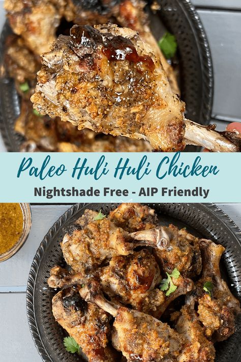 Sweet and sticky, these AIP-friendly Hawaiian-inspired drumsticks made a very simple paleo Huli Huli Chicken Recipe. Huli Huli Chicken Recipe, Aip Chicken, Huli Chicken, Simple Paleo, Huli Huli, Huli Huli Chicken, Aip Paleo Recipes, Drumstick Recipes, Chicken Drumstick Recipes