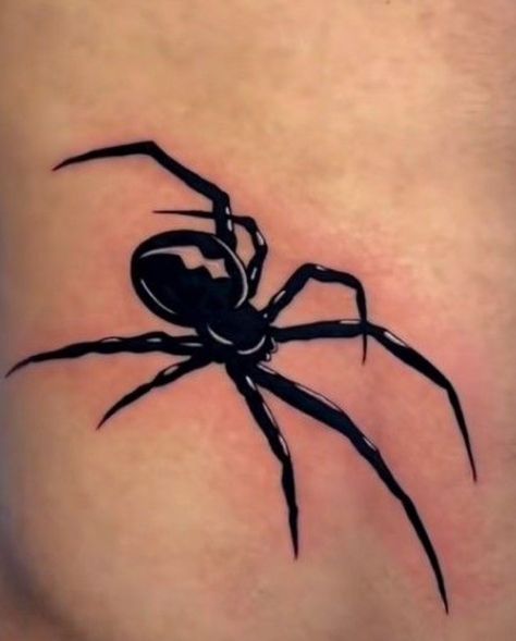 Spider On Chest Tattoo, Spider Tattoo Stencil, Spider Neck Tattoo, Octopus Tattoo Sleeve, Word Tattoo Ideas, Tattoo 2023, Back Tats, Father Tattoos, Tela Iphone