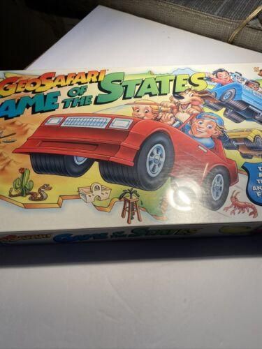 Geosafari GAME OF THE STATES GAME MILTON BRADLEY Still Sealed 1995 Milton Bradley, Old Toys, Be Still, Priority Mail, Toys