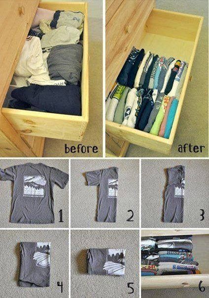 Dorm Room Organization Diy, Organiser Son Dressing, Dorm Hacks, Small Room Organization, Room Organization Bedroom, Clothes Drawer, Dorm Room Hacks, Dorm Storage, Room Tips