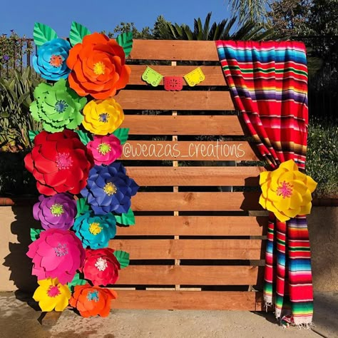 Fiesta Backdrop for a “Nacho Average” Bride-to-bel! 🌵💍 @mgp0512 For your trust! #fiestabackdrop #fiestabackdropbridalshower… Mexican Theme Backdrop Ideas, Mexican Party Backdrop, Fiesta Theme Backdrop, Mexican Backdrop, Fiesta Party Backdrop, Mexican Theme Party Decorations, Mexican Birthday Parties, Mexican Party Decorations, Mexican Fiesta Party