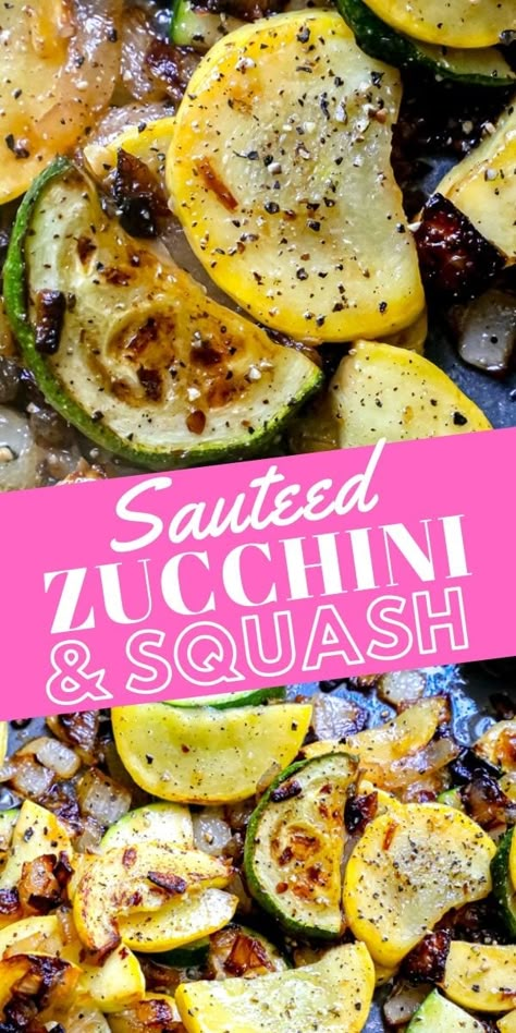 Grilled Zucchini And Squash, Baked Squash And Zucchini Recipes, Sautéed Squash, Sauteed Zucchini Recipes, Squash And Zucchini Recipes, Sauteed Zucchini And Squash, Zucchini Stir Fry, Sauteed Squash, Easy Baked Pork Chops