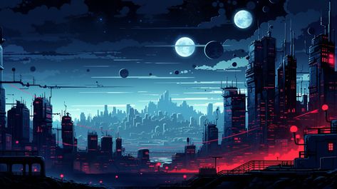 16:10 Wallpaper, Pc Wallpaper 1920x1080 Full Hd Gaming, Cyberpunk Pc Wallpaper, Space Desktop Wallpaper, Pixel Art Wallpaper Desktop, Sci Fi Background, Sci Fi Wallpaper, Dark Red Wallpaper, Space Phone Wallpaper