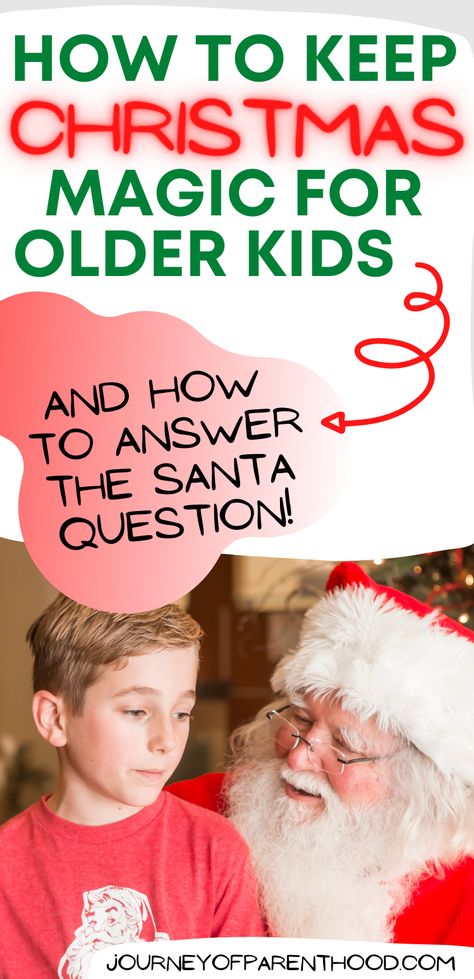 How To Break The News About Santa, What To Tell Kids About Santa, Santa Letter For Older Kids, Magic Of Christmas Santa Letter, Talking To Kids About Santa, No Santa Letter To Kids, How To Talk To Kids About Santa, Explaining Santa To Older Kids, Telling Child About Santa