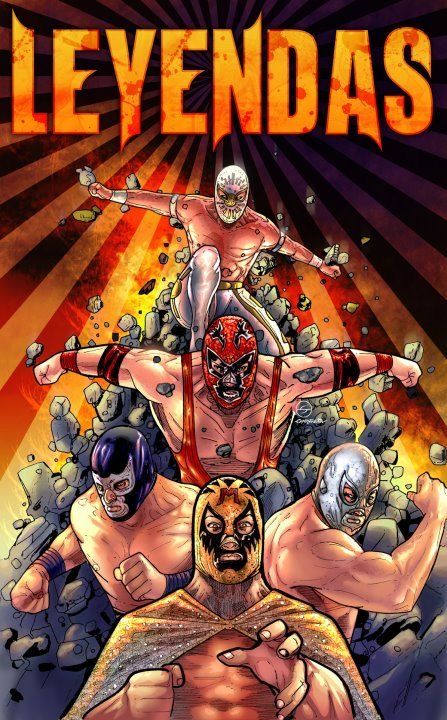 Mexican Wrestler, Alternative Comics, Wrestling Posters, Apocalypse Art, Blue Demon, Black Spiderman, Wwe Legends, Wrestling Superstars, Professional Wrestling