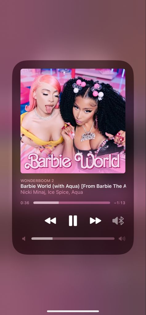 Ice Spice Nicki Minaj, Barbie Song, Nicki Minaj Barbie, Ice Spice, Ice And Spice, Barbie World, Nicki Minaj, Music Artists, Birthday Party