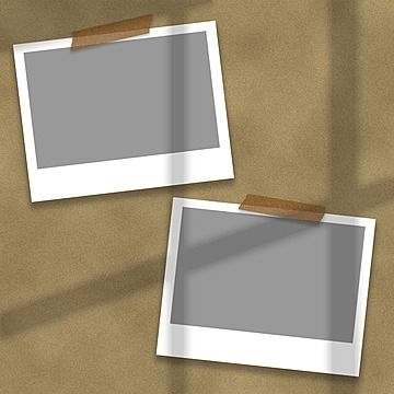 Polaroid Frame Landscape, Polaroid Mockup, Polaroid Landscape, Landscape Photo Frame, Frames Polaroid, Polaroid Photo Frame, Paper Photo Frame, Picture Frame Template, Simple Photo Frame