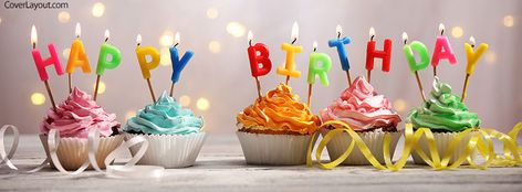 Birthday Greetings For Facebook, Bohemian Birthday Party, Facebook Birthday, Cupcake Candle, Happy Birthday Cupcakes, Happy Birthday Wishes Images, Birthday Wishes And Images, April Birthday, Birthday Meme