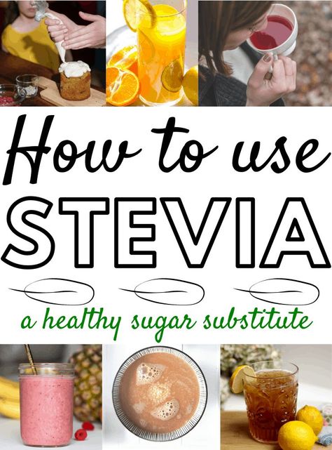 Stevia Baking Recipes, Recipes Using Stevia Baking, Stevia Recipes, Alternative Sweeteners, Sugar Free Sweets, Liquid Stevia, Clam Recipes, Healthy Sugar, Stevia Extract