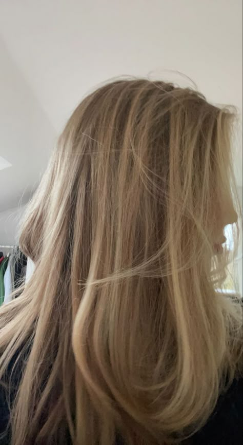 Subtle Balayage Blond, Brunette Hair Going Blonde, Lots Of Highlights Blonde, 90s Blonde Hair Color, Highlights For Dimension, Highlights Sandy Blonde Hair, Honey Lowlights On Blonde Hair, Natural Blonde Hair Medium Length, Soft Blonde Hair With Highlights