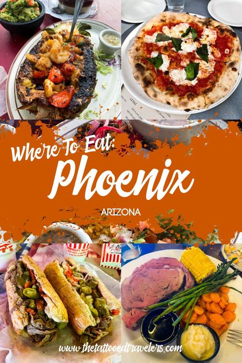 Best Food In Phoenix Arizona, Phoenix Arizona Food, Places To Eat In Phoenix Az, Phoenix Arizona Restaurants, Phoenix With Kids, Downtown Phoenix Arizona, Phoenix Food, Arizona Food, Phoenix Restaurants