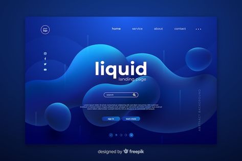 Computer Theme, Unique Website Design, Web Development Programming, Poster Design Layout, Abstract Liquid, Webdesign Inspiration, Creative Web Design, Landing Page Template, Website Design Layout