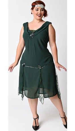 1920s Outfit Ideas Plus Size, Plus Size Gatsby Dress, Plus Size 1920s Dress, Plus Size 1920's Outfit, Plus Size Flapper, Plus Size Flapper Costume, Plus Size Flapper Dress, 1920s Outfit, Dresses 1920s Style