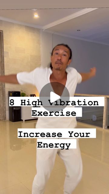 Mike Chang | Flow60 on Instagram: "This is my top eight exercises to vibrate the entire body to open up blockages and increase the entire bodies energy levels.  Do them at slower speeds and take your time. Do each exercise much longer than what I demonstrated in this video. do all eight of these exercises in a row for 30 seconds each and experience an increase in physical energy along with mental clarity." Exercises For Energy, One Exercise Full Body Workout, Exercise For Energy, An Exercises, Flexibility Workout Routine, Energy Exercises, 20 Min Workout, Energy Movement, Abs Cardio