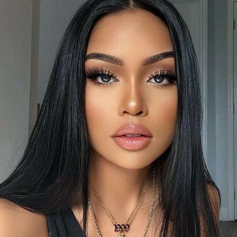 Jet Black Hair Makeup Looks, Black Hair Makeup Looks, Make Up For Black Hair, Hot Air Balloon Bedroom, Mafia Makeup, Hotel Party Ideas, Hotel Sleepover, Hot Pink Bedroom, Sleepover Party Ideas