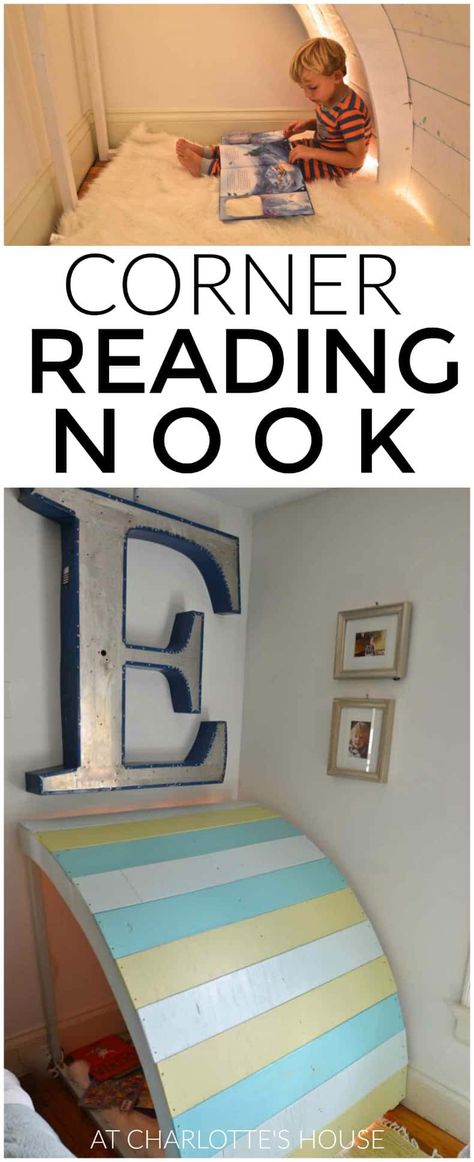 Reading Cubby, Diy Nook Bench, Cubby Diy, Office School Room, Stage Room, Corner Reading Nook, Reading Nook Diy, Nook Bench, Reading Nook Kids