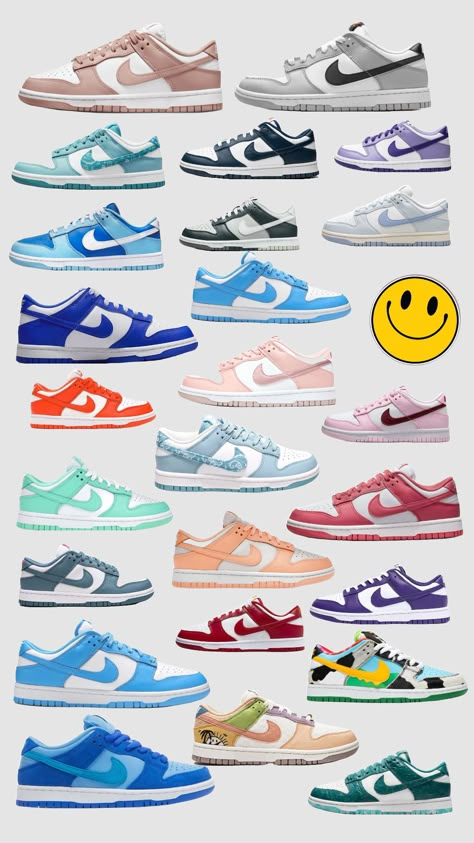 #dunks #nike #shoes #style #shoesinspo #wishlist #cute #trendy #🥳 Nike Dunks All Colors, Shoes To Get 2024, Nike Dunks Styled, Dunks That Go With Everything, Nike Dunks Colors, Trendy Shoes For Teens, Back To School Shoes Nike, Cute Dunks