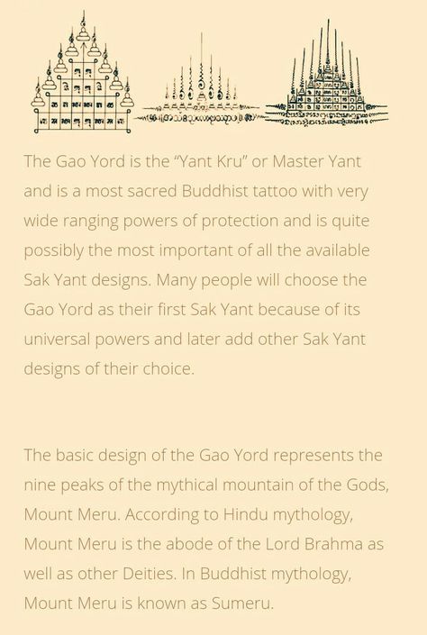 Gap yord yant Sank Yant Tattoo Meaning, Gao Yord Tattoo, Sak Yant Tattoo Meaning, Thai Tattoos For Women, Buddhism Tattoo, Buddhist Tattoo, Tattoos To Cover Scars, Bamboo Tattoo, History Tattoos