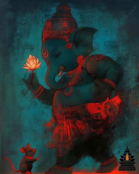 Lord Ganesh Aesthetic, God Illustration, Ganesha Art Illustration, Buddha Canvas Art, Ganesha God, Buddha Painting Canvas, राधे कृष्णा, Canvas Art Painting Abstract, Andrew Loomis