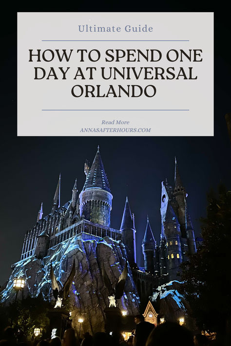 One Day At Universal Studios Orlando, Non Disney Things To Do In Orlando, Universal Orlando Itinerary, Universal Studios Orlando Itinerary, Orlando In January, Universal Studios Orlando Secrets, Universal Studios Orlando Planning, Orlando Studios, Universal Studios Orlando Trip