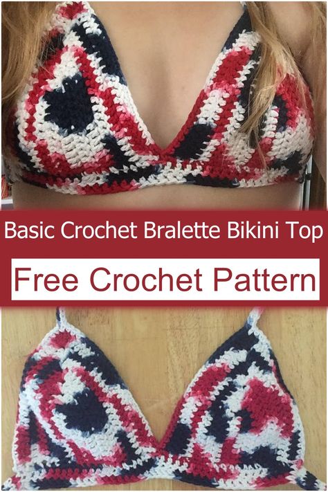 Crochet Crop Top Pattern Free Beginner, Crochet Bra Pattern Free How To Make, Crochet Bikinis Free Patterns Beginner, Bralette Crochet Pattern Free, Crochet Bra Free, Crochet Bra Cup Pattern Free, Crochet Bathing Suits Pattern Free, Crochet Bra Pattern Free, Crochet Lingerie Pattern Free