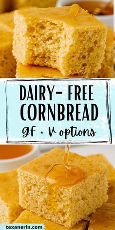 Cornbread Without Milk, Cornbread Recipe Without Milk, Corn Free Cornbread, Dairy Free Cornbread Recipe, Recipe For Cornbread, Gluten Free Cornbread Recipe, Healthy Cornbread, Easy Cornbread Recipe, Vegan Cornbread