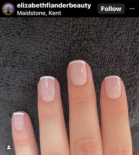 Sophisticated Nails, Natural Nails Manicure, Beauty Hacks Nails, French Manicure Nails, Subtle Nails, Simple Gel Nails, Casual Nails, Cute Gel Nails, Shellac Nails