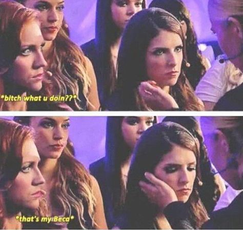 Bechloe. Stay away kommissar you poop Kommissar Pitch Perfect, Chloe Pitch Perfect, Pitch Perfect Chloe, Rebecca Romijn Mystique, Pitch Perfect Beca, Pitch Perfect Funny, Pitch Perfect Memes, Pitch Perfect 1, Pitch Perfect 2