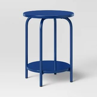 Target Brands : Kids’ Nightstands : Target Fun Side Tables, Kids Side Table, Space Nursery Decor, Black Metal Chairs, Blue Nightstands, Scandi Nursery, Metal Nightstand, Small Nightstand, Bedroom Colour Palette