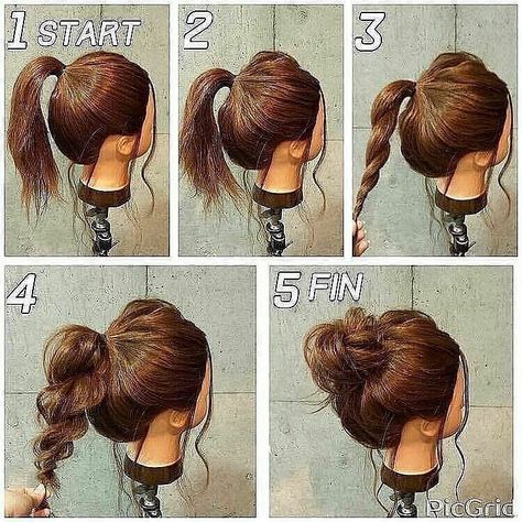 Daily Hair Tutorials 💇‍♀️ on Instagram: “Which one is your favorite tutorial?😍 Follow @hairs.diy to get more hair style ideas and learn simple beautiful hair styles 💓 . Credit:…” Grad Hairstyles, Messy Bun For Short Hair, Short Hair Updo Tutorial, Updo Hairstyles Tutorials, 2024 Hairstyles, Messy Hair Updo, Hair Updos Tutorials, Prom Hairstyles Updos, Hair Formal