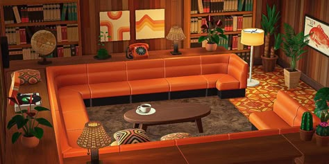 Conversation Pit 70's, Conversation Pit Living Room, 70s Conversation Pit, Living Room 70s, 70s Living Room, 70s Interior Design, Conversation Pit, 70s House, 70s Interior