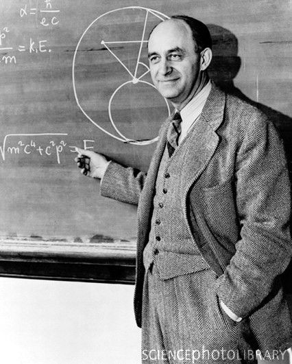 Enrico Fermi Enrico Fermi, Fermi Paradox, Science Images, Nuclear Physics, Manhattan Project, Great Thinkers, E Mc2, Physicists, History Of Science