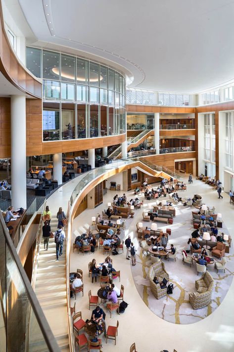 Rich School Hallway, University Halls, School Exterior, Huge School Campus, Harvard Lecture Hall, Polish School, University Hall, Bloxburg Interior, Hall Designs