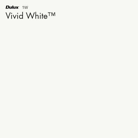 Dulux vivid white. External trims (window, door frames, balustrade) in gloss. Dulux Paint Colours Neutral, Dulux Vivid White, Popular Blue Paint Colors, Hall Colours, White Paint Colours, White Pillars, Dulux White, Dulux Paint Colours, Windows Interior