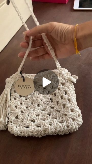 Summer’n Ginger studio on Instagram: "#packwithme  Cross my heart bag  Line @summernginger  #crochetbag #packing #packingorders" Crochet Cross Bag, Crochet Cross, Heart Bag, Cross Bag, Crochet Bag, My Heart, Ginger, Crochet, On Instagram